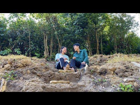 Discovering Earthworms and Strange Potatoes: A YouTuber's Garden Adventure