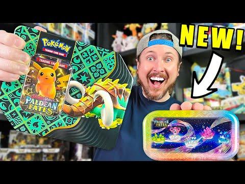Discover the Exciting World of Pokémon Paldean Fates Tins: A Must-See Unboxing Experience!