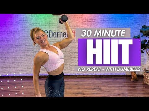 Transform Your Workout: 30 Minute HIIT with Dumbbells