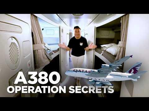 Unveiling Behind-the-Scenes of Qatar Airways A380 Crew Operations