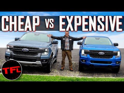 2024 Ford Ranger: A Comprehensive Comparison of the Least and Most Expensive Models