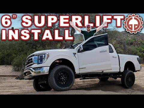 How I Installed a 6 Inch Lift on My 2021 F150: A Step-by-Step Guide