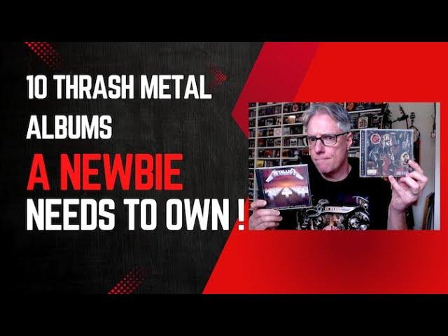 Unleash Your Inner Thrash Metal Fan: 10 Essential Albums for Beginners