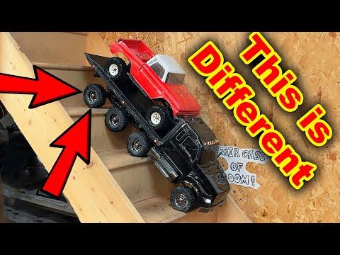 Converting Traxxas TRX-6 into 8x8 Crawler: A Challenging Transformation