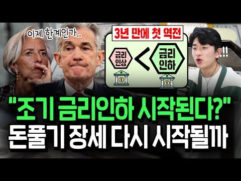 줄줄이 항복하는 중앙은행, 돈풀기 장세 시작될까