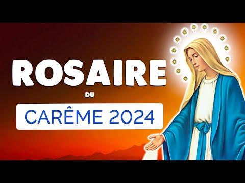 🙏﻿ Renforcer sa foi et sa dévotion pendant le Carême avec le Rosaire de Carême 2024