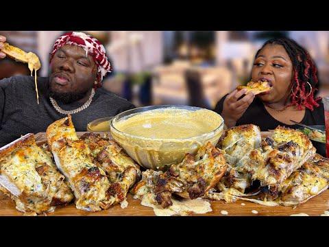 Discover the Ultimate Cajun Chicken Alfredo Mukbang Experience!