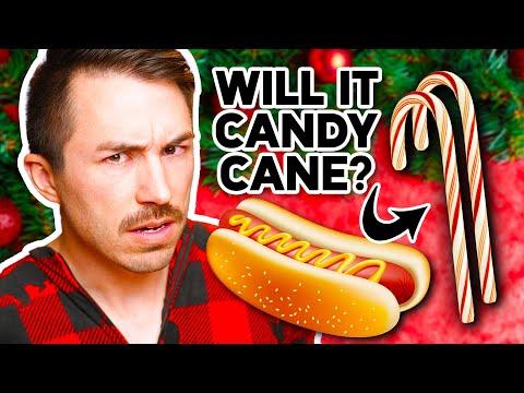 10 Hilarious Moments Trying the Worst Candy Cane Flavors - Will It Candy Cane?