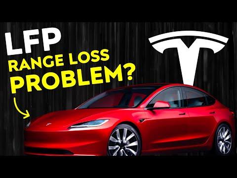 Tesla Model 3/Y LFP Battery: The Surprising Truth About Range Loss
