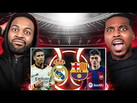 Exciting Real Madrid vs Barcelona 3-2 Highlights: American Brothers React!