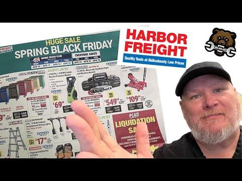 Get Ready for the Best Deals at Harbor Freight Spring Black Friday Sale!