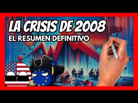 La Crisis Económica del 2008: Todo lo que Debes Saber