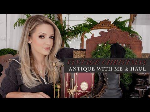 Antique Christmas Decor: A YouTuber's Thrifted Finds and Design Tips