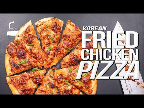 Discover the Ultimate Fusion Dish: Korean Fried Chicken Pizza Recipe