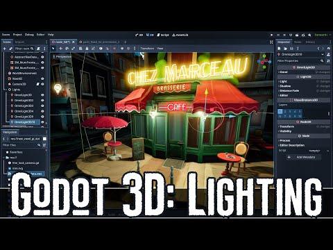 Mastering Godot 4.x 3D Lighting: A Comprehensive Guide