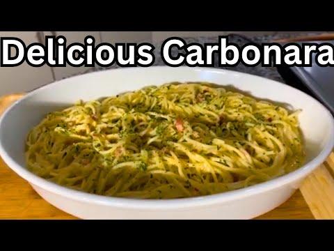Delicious Carbonara Pasta Recipe: A Step-by-Step Guide