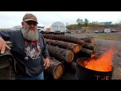 Discover the Art of Salvaging and Preparing Firewood: A Sawmill's Process Revealed