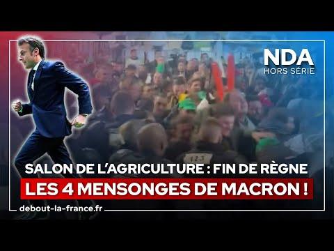 Les 4 mensonges de Macron au Salon de l'agriculture : Révélations choquantes