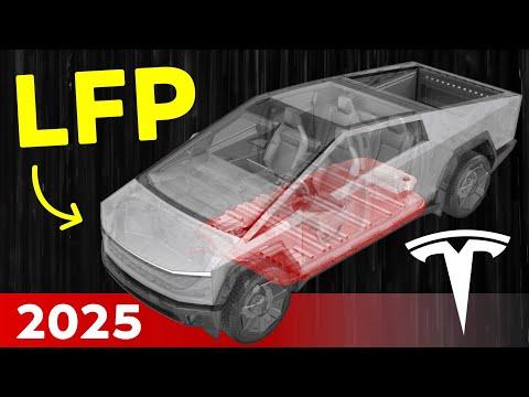 Revolutionizing Electric Vehicles: Tesla Cybertruck with LFP Batteries