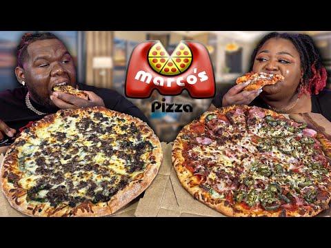 Delicious Marco's Pizza Mukbang: A Tasty Review