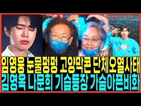 임영웅 고양콘서트 눈물줄줄 관객까지 단체오열!!