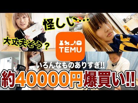 TEMUっていう怪しい激安通販サイトで爆買い！！【取り合いのケンカに⁉️】