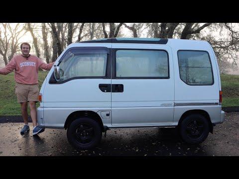 Unveiling the Quirky Features of the 1991 Subaru Sambar Photo Booth Van