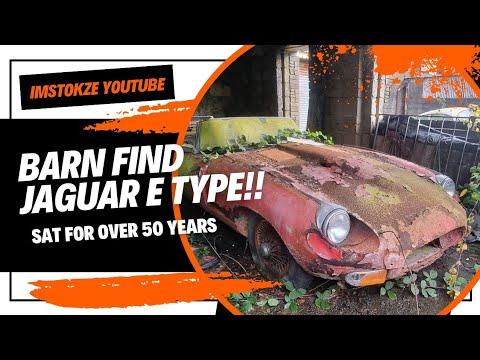 Uncovering the Beauty and Decay of the Jaguar e Type: A Vintage Car Story