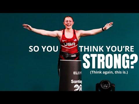 The 71kg American Female Weightlifter: A Strength Phenomenon