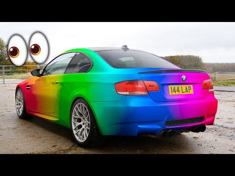 Transforming a BMW E92 M3 with a New Color Wrap: A Complete Makeover