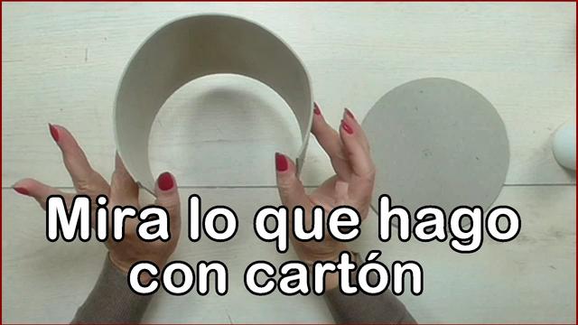 ¡Crea un Cajón de Cartón Redondo con Estilo! 📦