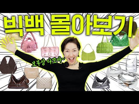 가방을 산다면 이런거! 빅백 추천과 스타일링 팁