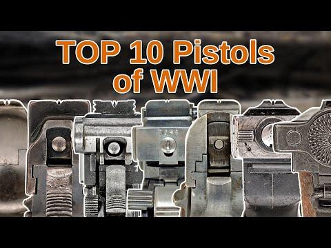Top 10 Semi-Automatic Handguns from World War I Era: A Detailed Review