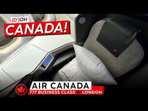Unveiling the Luxurious Air Canada 777 Business Class Experience