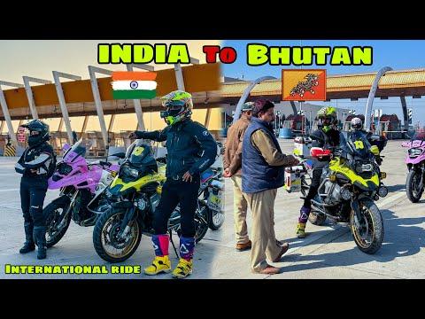 Thrilling Bike Ride from India to Bhutan: An Epic Adventure 🏍️🇮🇳🇧🇹