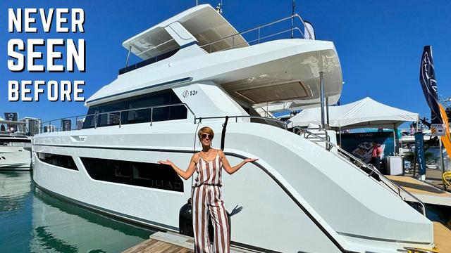 Experience Luxury on the 2024 ILIAD 53F Long-Range Offshore Power Catamaran Yacht