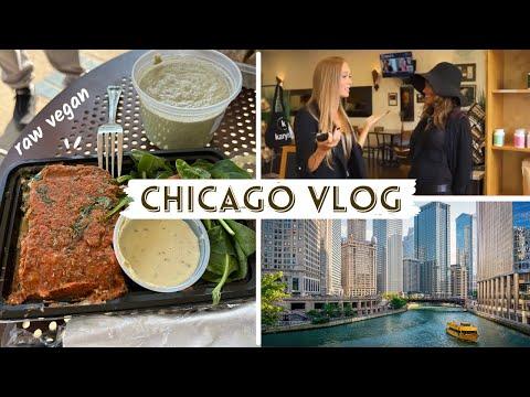 Discovering Chicago: Vlogger's Airbnb Adventure and Raw Food Experience
