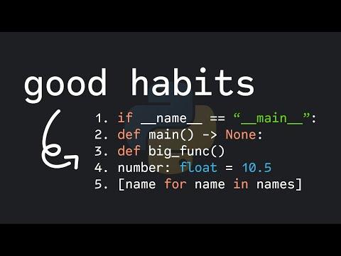 Mastering Python: 5 Key Habits for Efficient Programming