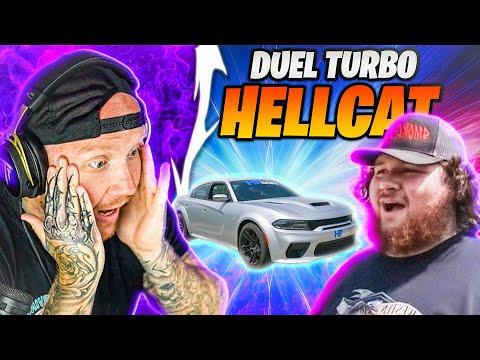 Unveiling the 1,300 Horsepower Twin Turbo Hellcat: A Redneck Science Experiment