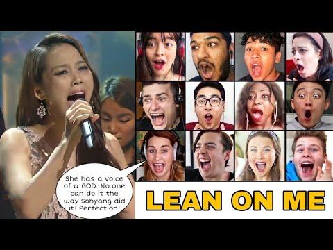 LEAN ON ME by Sohyang | Best Reaction Compilation #reactionverse