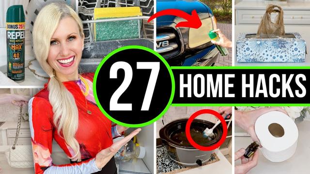 27 Ingenious Home Hacks You Need in Your Life!