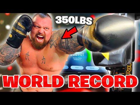 Breaking the World Record: Unleashing Power Punches at UFC Performance