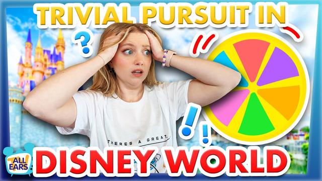 Uncover the Magic of Disney World with a Giant Trivial Pursuit Game!