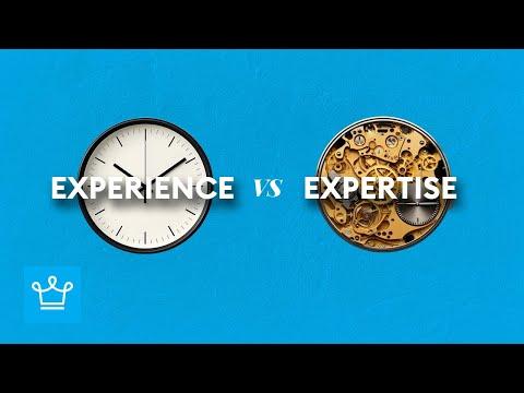 The Difference Between Experience and Expertise: What Employers Really Value
