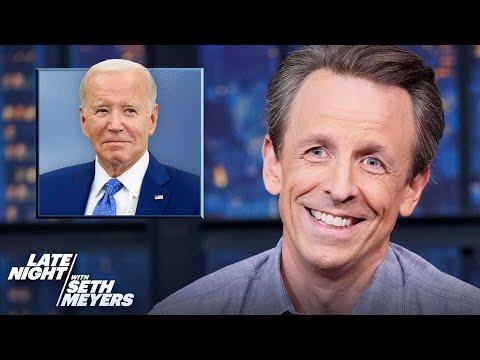 President Biden's Thanksgiving, Poll on Congressman, and Seth Meyers' Funny Encounter: Weekly News Roundup
