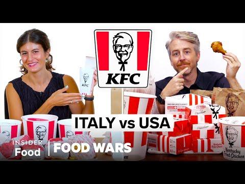 Discover the Differences Between KFC in the US and Italy