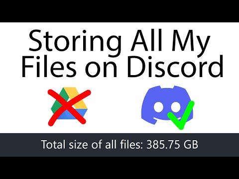 Unlimited File Storage Hack: How to Store Files on Discord for Free