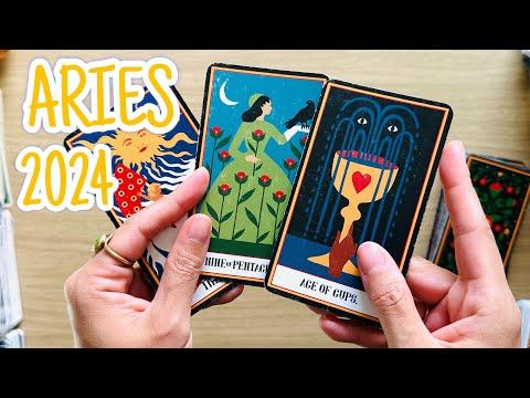 Divine Guidance and Personal Growth: Aries Tarot Reading for 2024