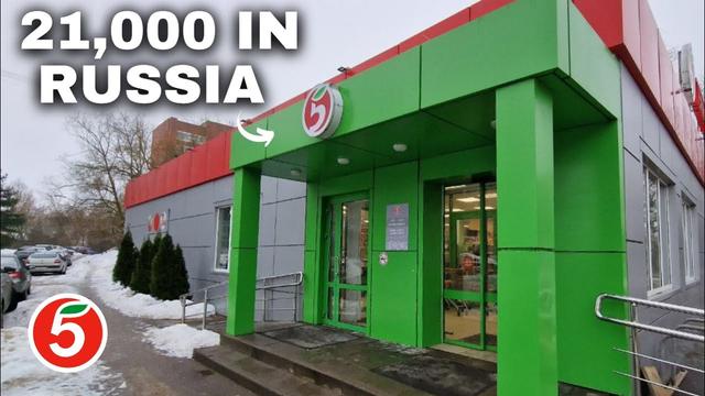 Exploring the Delights of a Russian Supermarket: A Shopper's Paradise