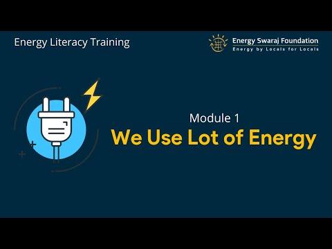 Module-1: We Use Lot of Energy
